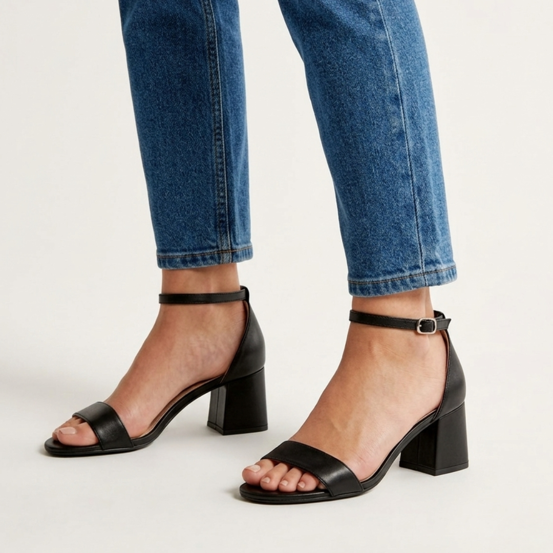 Isabel  - Cómoda sandalia de mujer con tacón