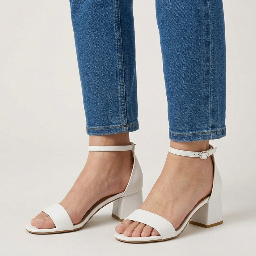 Isabel  - Cómoda sandalia de mujer con tacón