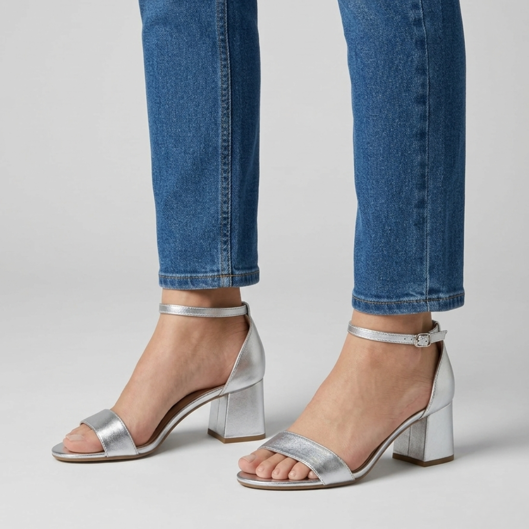 Isabel  - Cómoda sandalia de mujer con tacón