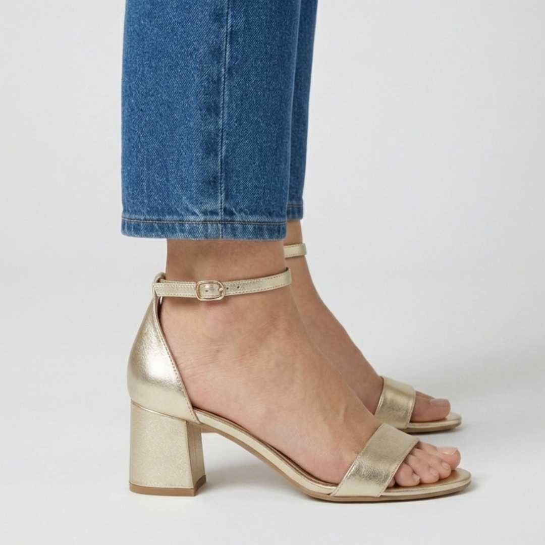 Isabel  - Cómoda sandalia de mujer con tacón