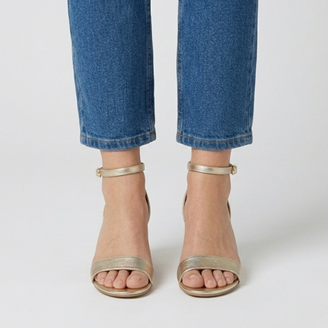 Isabel  - Cómoda sandalia de mujer con tacón