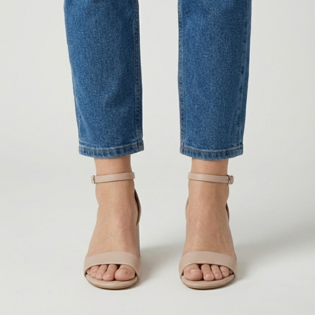 Isabel  - Cómoda sandalia de mujer con tacón