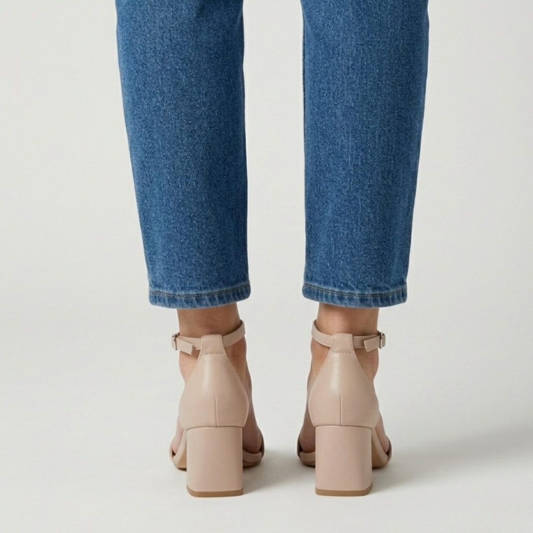Isabel  - Cómoda sandalia de mujer con tacón