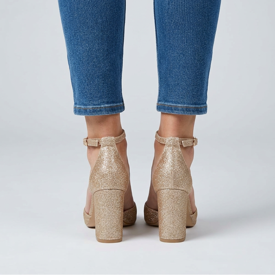 Bea - Cómoda sandalia de mujer con tacón