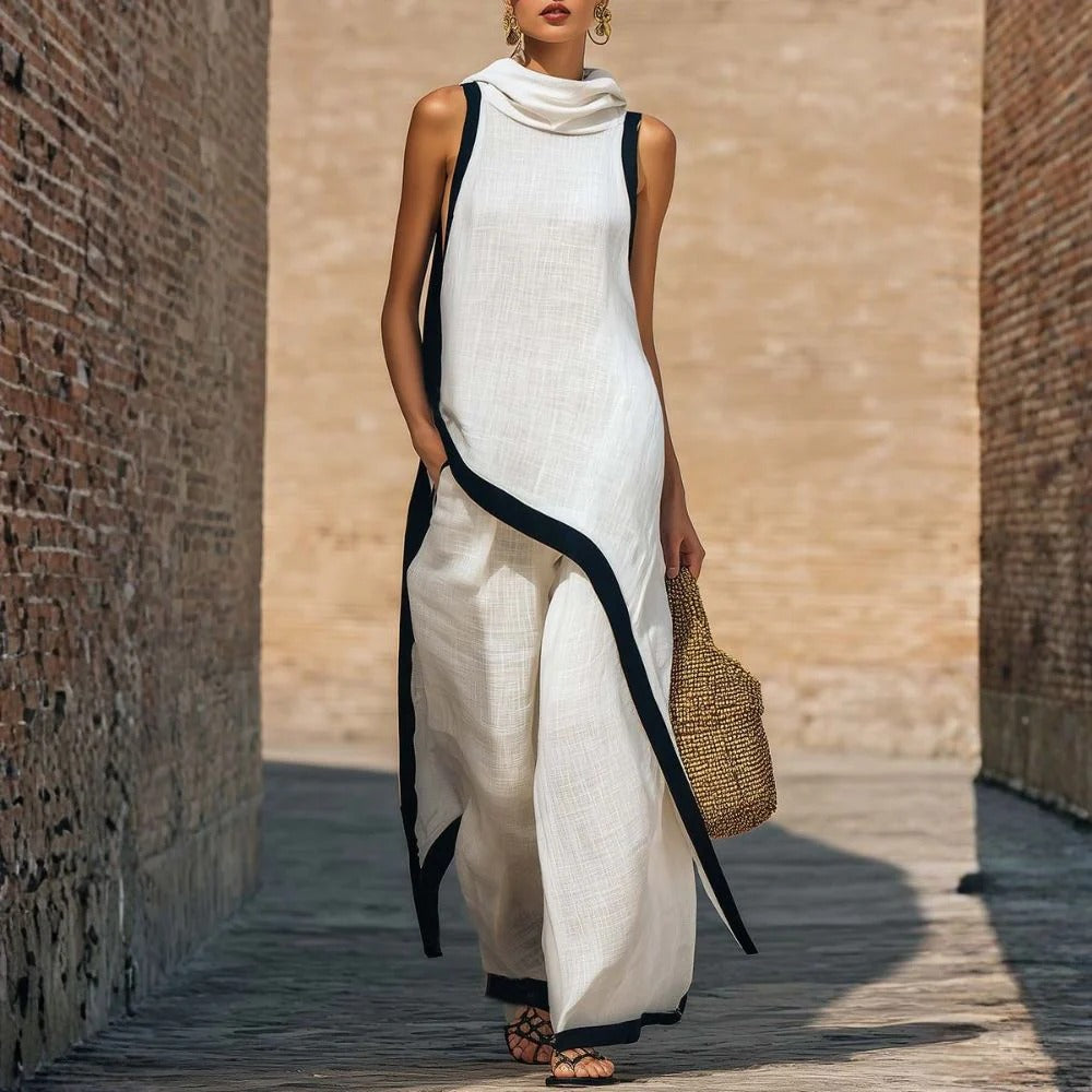 Soraya | CONJUNTO ELEGANTE DE LINO