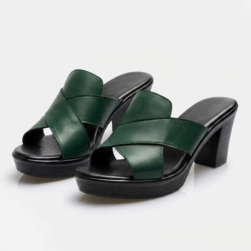 Zapatos de Alba en tacón
