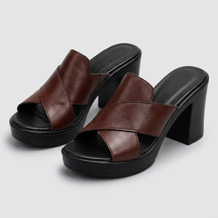 Zapatos de Alba en tacón