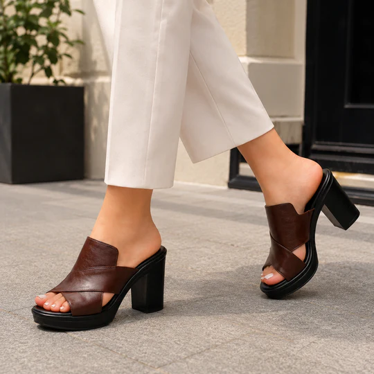 Zapatos de Alba en tacón