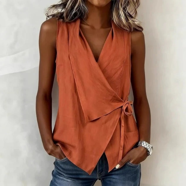 Indara | Blusa sin mangas