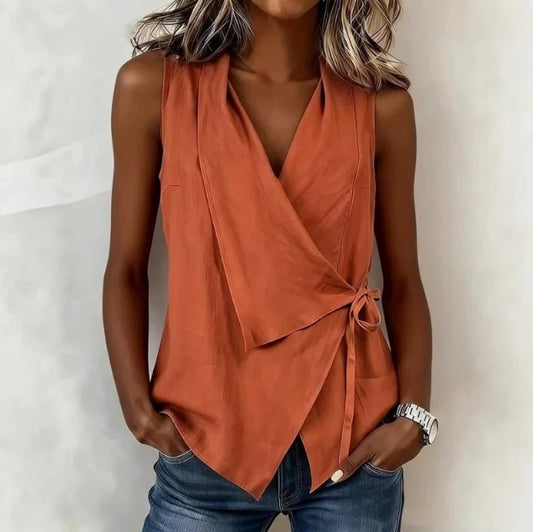 Indara | Blusa sin mangas