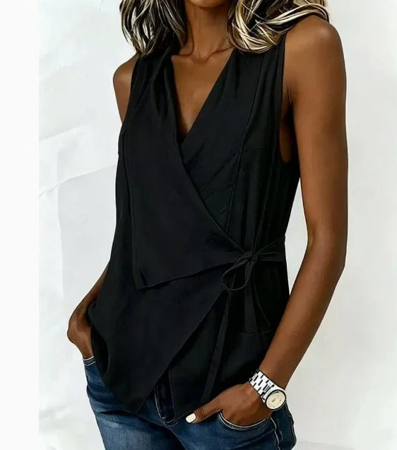 Indara | Blusa sin mangas